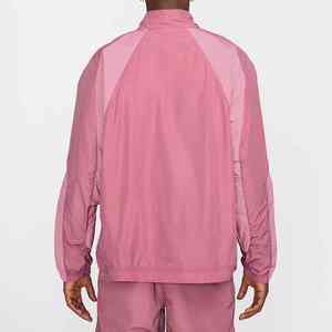 Veste coupe-vent unisexe rose unie |   Veste de sport légère pour l'extérieur - Product Image 2