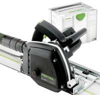 Фрезер Festool Pf 1200 E-plus Fs (575003) 1200 Вт, 118 мм (4-2/3 дюйма) для алюминия и Alucobond, с направляющей шиной 1400 мм