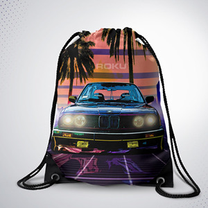 Lightweight Waterproof Gym Sack Backpack Custom Logo Polyester Thread Promotional Sports Cinch Bag for Travel School Fitness - Product Image 1