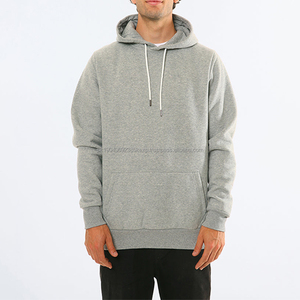 Fabricantes de Sudaderas con Capucha Ajustadas para Gimnasio con Logotipo Impreso al por Mayor, Sudadera con Capucha Negra Lisa Personalizada, Sudadera con Capucha Lisa para Hombre - Product Image 2