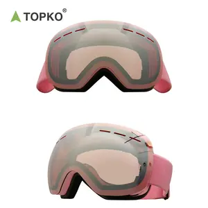 טופקו סקי באיכות גבוהה יוניסקס משקפי מגן שלג משקפי סנובורד