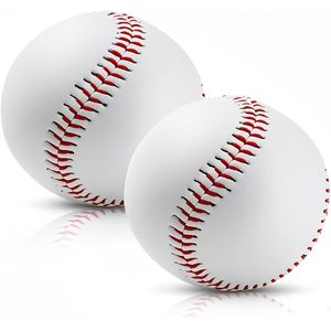 Pelotas de Entrenamiento de Béisbol de PVC Duro y Blando Cosidas a Mano de 9 Pulgadas, Directo de Fábrica, OEM, Personalizadas, Equipo Deportivo para Jóvenes y Adultos - Product Image 1