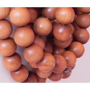 Collier de méditation fait main Mala en bois de santal pur 108 perles pour chanter le yoga et les rituels de nettoyage énergétique pour l'exportation de l'Inde - Product Image 3
