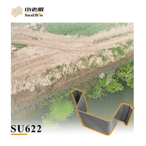 U Type Plastic Sheet Pile Vinyl Seawall Sheet Pile Pvc For Riverbank Erosion Control Durable And Easy Installation