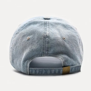 Nouveau adulte décontracté coton lavé jean casquette de Baseball Vintage hommes déchiré Hip Hop Snap Back chapeau adapté aux activités de plein air - Product Image 3
