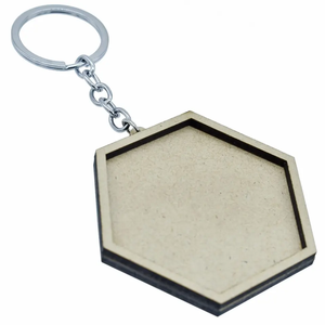 Llavero de accesorios de madera de acacia 100% de la más alta calidad/llavero con diseño en relieve de pescado fabricante al por mayor hecho a medida - Product Image 4