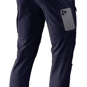 กางเกงเดินป่าผ้าโพลีเอสเตอร์มีกระเป๋าหลายใบสำหรับกลางแจ้งกางเกงปีนเขาน้ำหนักเบาคุณภาพสูงสำหรับฤดูร้อน - Product Image 2