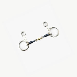 Mors de cheval en acier inoxydable à finition lisse avec embouchure en cuivre, professionnel pour l'équitation, OEM, mors d'équitation en acier inoxydable - Product Image 6