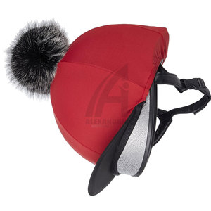 Housses de chapeau d'équitation de couleur unie, prix de gros abordable, marque privée, dernier design, taille personnalisée - Product Image 5