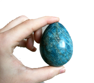 Yoni Egg Apatite หินไข่ธรรมชาติ,หินไข่หยกป้องกันพลังงานจากการออกกำลังกายในช่องคลอด - Product Image 4