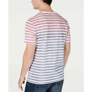 T-shirt Oversize da Uomo American Rag Stile Boxy con Tasca a Righe Tonal, Tessuto Jersey Pesante 300g, Bianco, Taglia L - Product Image 2