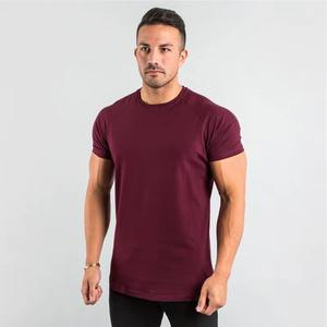 Tops lisos de algodón para deportes personalizados, camisetas deportivas para hombre, camiseta de manga corta para correr musculosos, camiseta de culturismo, ropa de gimnasio para hombre - Product Image 6