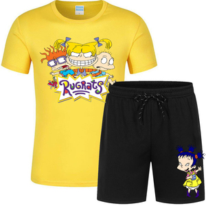 ชุดสูทลำลองของผู้ชายชุดวิ่งจ๊อกกิ้งเสื้อยืดสองชิ้นชุดกางเกงขาสั้นแขนสั้น2025ฤดูร้อนใหม่ - Product Image 6