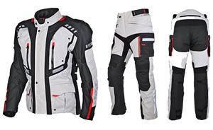 ชุดมอเตอร์ไซค์คุณภาพสูง 500D Cordura กันลม ระบายอากาศได้ดี สำหรับแข่งรถและทัวร์ริ่ง พร้อมอุปกรณ์ป้องกัน  สำหรับทุกเพศทุกวัย ไซส์ใหญ่ ขายส่ง - Product Image 2