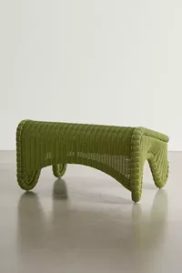 Haute qualité rotin extérieur pouf tissé Degsign personnalisé OEM meubles pour hôtel et maison chaise décor HNH à la main - Product Image 3