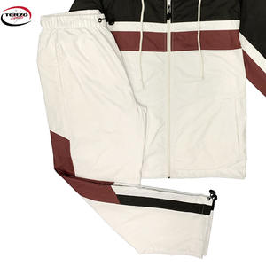 Nuevos conjuntos de cortavientos transpirables multicolores, trabajo de Panel de estilo personalizado, chándales estampados con estilo, tallas grandes, precio al por mayor de otoño - Product Image 5