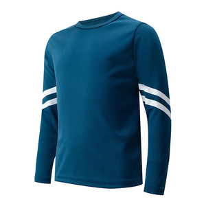 Nouveauté T-shirts unisexes surdimensionnés à manches longues 100% coton personnalisés, nouveau design 2026, T-shirts à manches longues pour hommes - Product Image 1