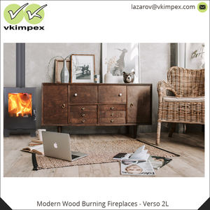 47 kg Weight and 5 kw Nominal Heat Efficiency Freestanding <b>Wood</b> Burning <b>Fireplaces</b> 390x390x670 mm from Trusted Exporter - Product Image 2