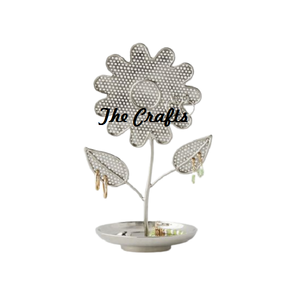 Exhibidor de Joyería de Diseño Atractivo en Color Dorado Metálico, Soporte para Aretes de Primera Calidad, Decoración para el Hogar - Product Image 2