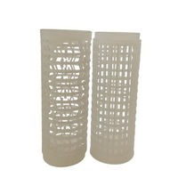 LONGNEW Poteaux en plastique moulé transparent et tubes perforés pour plantes, usage décoratif en jardin, Taïwan