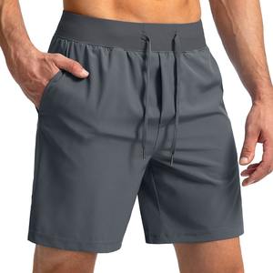 <b>Men</b> Zippered Pocket Running <b>Shorts</b> Lightweight <b>Sweat</b>-wicking Quick-drying <b>Shorts</b> Fitness Sports Drawstring <b>Shorts</b> - Product Image 5
