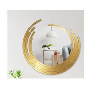<b>Living</b> <b>Room</b> Bathroom Bedroom Entryway Home Decoration Accessories <b>Wall</b> <b>Mirror</b> Usage Metal Golden Border Decorative <b>Wall</b> <b>Mirror</b> - Product Image 2