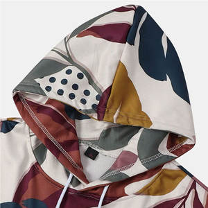 เสื้อฮู้ดดี้ผู้ชายแขนยาวพิมพ์ลายแบบซับลิเมชั่น ผ้าฝ้ายแท้ 100% ระบายอากาศได้ดี เป็นมิตรกับสิ่งแวดล้อม แฟชั่นคลาสสิกใหม่ สำหรับฤดูหนาว - Product Image 3