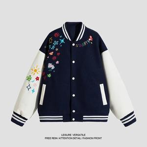 Chaqueta Universitaria de Béisbol Vintage Personalizada, Bordada en Lona, con Capucha, Transpirable, para Invierno, al por Mayor - Product Image 6