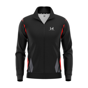 Veste bomber unisexe écologique personnalisée, fermeture éclair intégrale, coupe ample, coupe-vent, respirante, impression personnalisée sur le devant, veste de survêtement formelle de printemps - Product Image 1