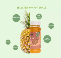 Pabrik Makanan Produsen Selai Nanas Konsentrat Puree Buah untuk Bahan Toko Dessert Dengan Bubur Buah Asli