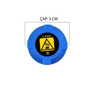 Tapa de depósito de expansión para Fiat Doblo, Albea-1,4 BAR- - Product Image 2