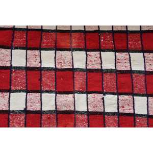 2x10.5 ft Vintage Turkish Rug, <b>Runner</b> Rug, <b>Red</b> Kilim Floral Rug - Product Image 5