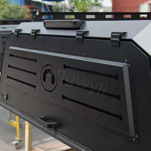 Cubierta de Caja de Camioneta Personalizada para Ford F-150 5.5 pies, Modelo <span class=keywords><strong>2015</strong></span>+, Estilo Land Cruiser, Cubierta Rígida de Aluminio, Smart Cap - Product Image 4