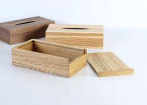 Luxury Walnut Tissue Box | Wooden <b>Paper</b> <b>Holder</b> for Bathroom & Living Room | Modern Desktop Storage Case | Home Decor Organiser - Product Image 3
