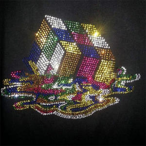 T-shirt strass de conception personnalisée de haute qualité pour hommes High Street Plus Size chemises pour hommes du Pakistan - Product Image 6