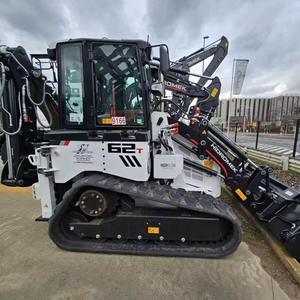 Venta Caliente Precio de Fábrica Compre Nueva Retroexcavadora Hidromek HMK 62T Bomba Hidráulica MOOG de 200 Toneladas Cargador Frontal y Mini Cargador Disponible Ahora - Product Image 1