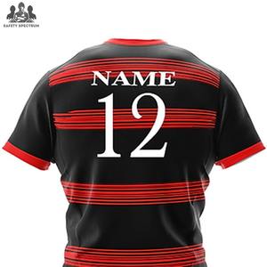 Uniformes de Rugby Personalizados para Hombre, Transpirables, de Secado Rápido, Ecológicos, de Alta Calidad, 100% Poliéster, Colores y Logotipo Personalizables - Product Image 5