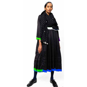 FOLKLORE 123 Wool Wrap Midnight Sky: Comodidad y estilo de primera calidad - Product Image 2