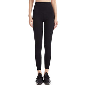 BD OEM haute qualité pantalons de Yoga pour femmes grande taille sport Gym Leggings personnalisé taille haute entraînement dentelle motif décontracté maigre automne - Product Image 3