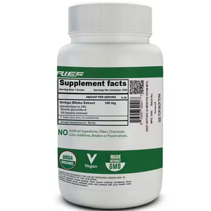 High-Grade 50g <strong>Ginkgo</strong> Biloba <strong>Extract</strong> Powder Supplement for Adults Long Shelf Life for Brain Health <strong>and</strong> Sports Nutrition - Product Image 2