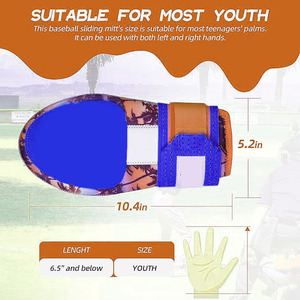 Gant Coulissant Protection Premium Joueurs de Baseball Softball Gant Coulissant Sûr Durable Confortable et Réglable Gant Coulissant de Baseball - Product Image 5