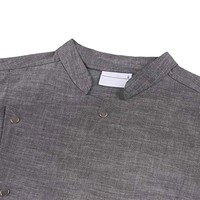 Kivotech Vente d'usine OEM Vestes d'uniforme de chef de serveur sur mesure pour restaurant, hôtel, bar, veste de chef de cuisine