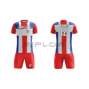 Camiseta de Fútbol de Invierno 100% Poliéster, Personalizada, Tejido de Malla, Secado Rápido, Transpirable, Anti-UV, Logotipo Frontal, Camiseta de Equipo - Product Image 5