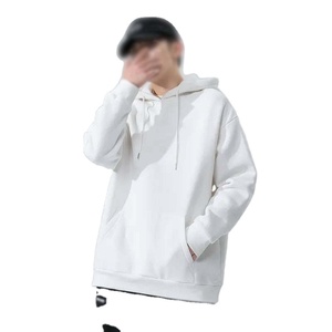 Sudadera con Capucha Extra Grande para Hombre, Color Morado Sólido, Informal, de Forro Polar, Corte Regular, para Otoño - Product Image 5