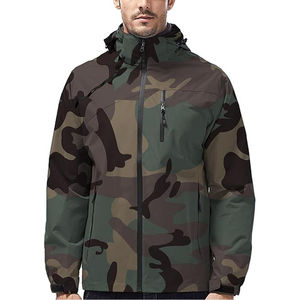 Veste de sport réfléchissante coupe-vent personnalisée, veste de course à pied, capuche, vente en gros, veste imperméable à fermeture éclair intégrale - Product Image 1