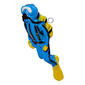 Decoración Flotante para Pecera, Figura de Buceador, Peces de Acuario, Agua de Océano - Colores Surtidos - Product Image 4