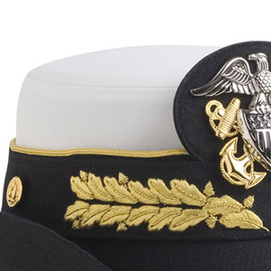 Gorra de capitán Oficer multicolor de alta calidad hecha en lana Gorras de Oficial Sombreros con tela de alta calidad Gorra de Oficial ajustable - Product Image 4
