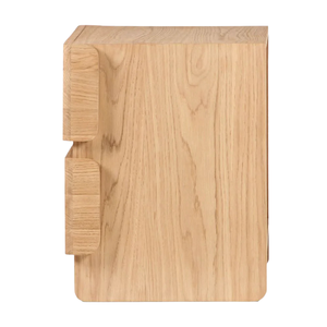 Minimalist 2-Drawer Nightstand Modern <b>Bedside</b> Table for Bedroom <b>Storage</b> Cabinet Elegant Side Table for Home Furniture - Product Image 2