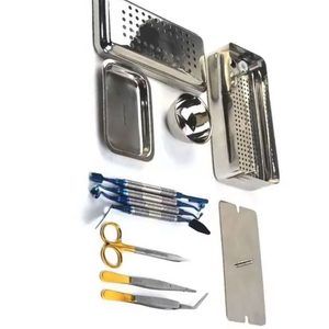 Caja de instrumentos eléctricos PRF, juego completo de cirugía de implante dental de fibrina rica en plaquetas, acero inoxidable de grado alemán reutilizable - Product Image 5