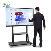 Tableau blanc interactif 4K UHD Android Windows personnalisé OEM pour les écoles, équipement éducatif intelligent tout-en-un, écran tactile TV
